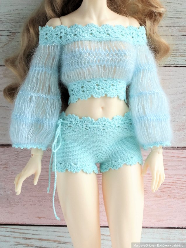 Вдохновение мохером — Одежда и обувь для кукол BJD (БЖД): 1/3