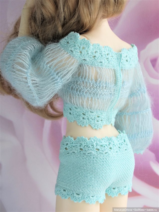 Вдохновение мохером — Одежда и обувь для кукол BJD (БЖД): 1/3 (фото 5)
