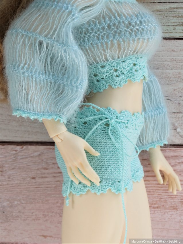 Вдохновение мохером — Одежда и обувь для кукол BJD (БЖД): 1/3 (фото 2)