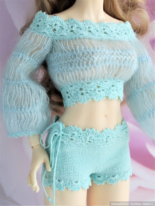 Вдохновение мохером — Одежда и обувь для кукол BJD (БЖД): 1/3 (фото 4)