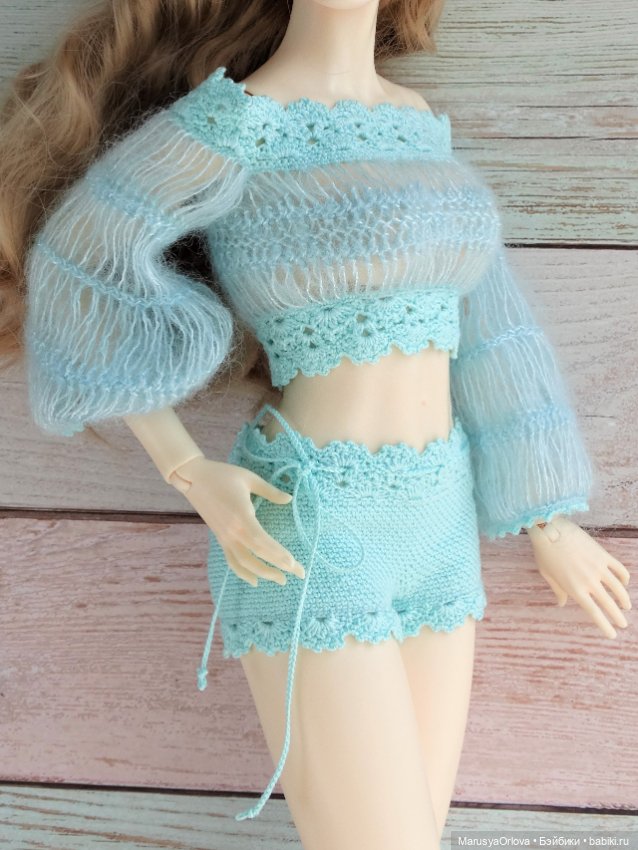 Вдохновение мохером — Одежда и обувь для кукол BJD (БЖД): 1/3 (фото 3)