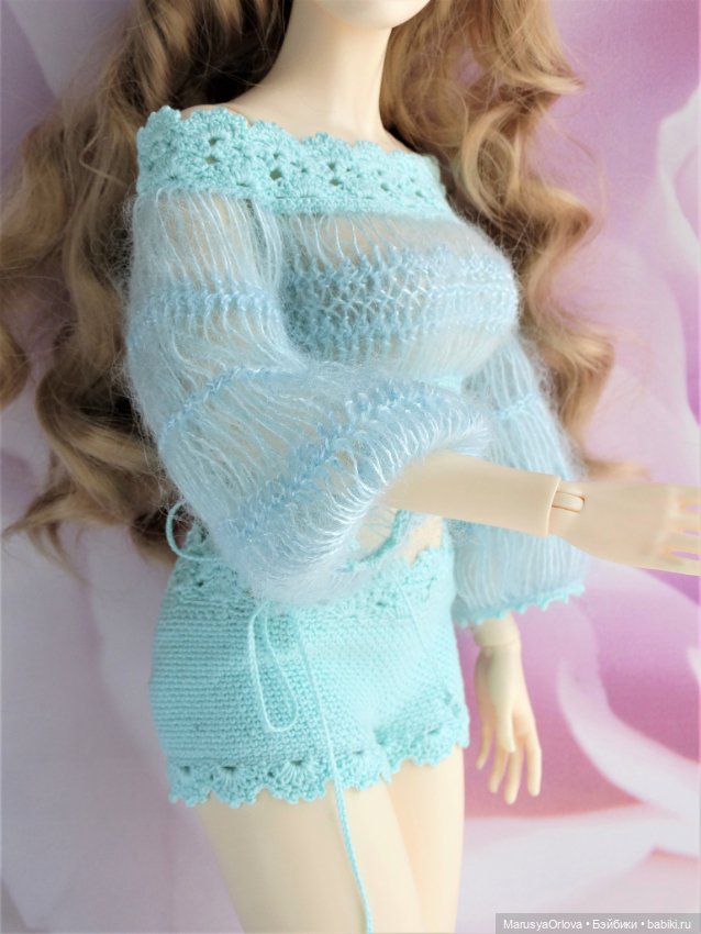 Вдохновение мохером — Одежда и обувь для кукол BJD (БЖД): 1/3 (фото 6)