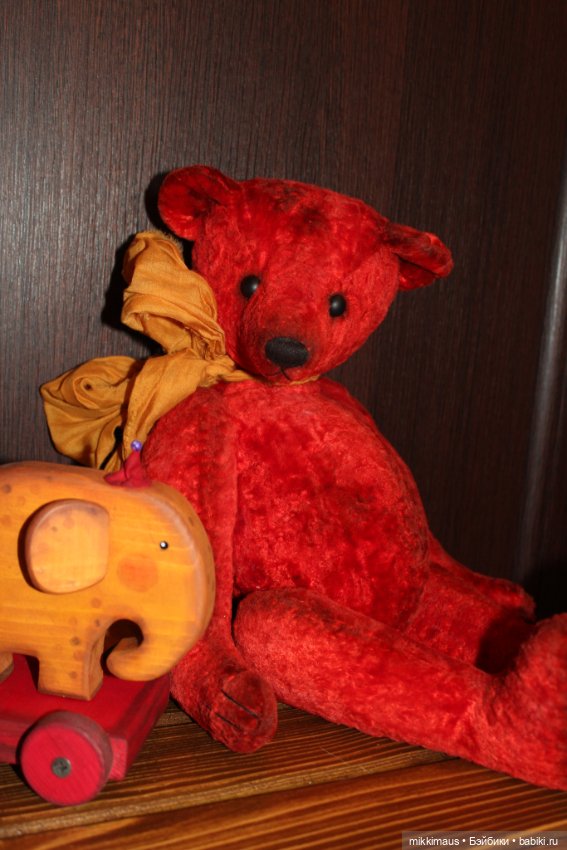 Мишка Тедди - Томас — Домашние фото авторских игрушек: Тедди (фото 8)