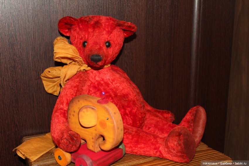 Мишка Тедди - Томас — Домашние фото авторских игрушек: Тедди