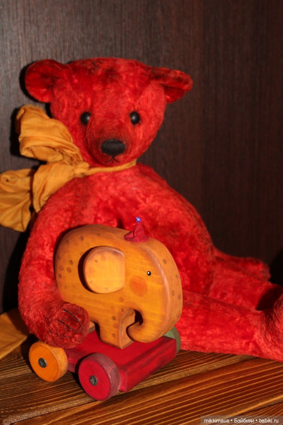 Мишка Тедди - Томас — Домашние фото авторских игрушек: Тедди (фото 10)