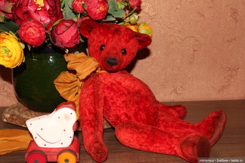 Мишка Тедди - Томас — Домашние фото авторских игрушек: Тедди (фото 5)