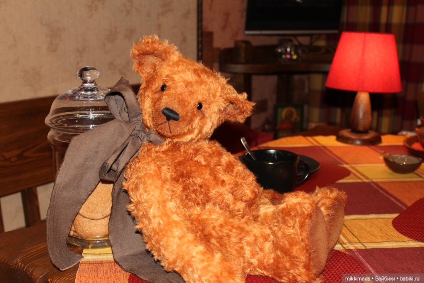 Мишка Тедди - Томас — Домашние фото авторских игрушек: Тедди