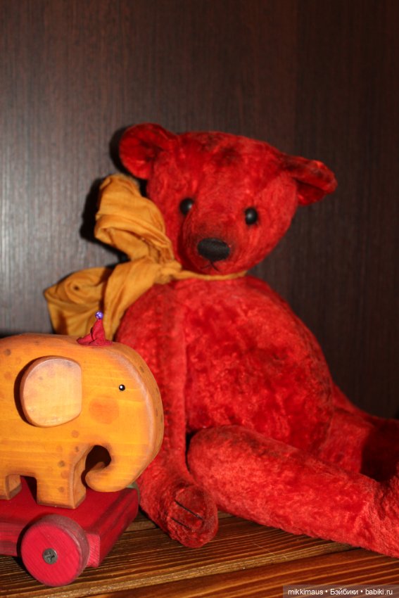 Мишка Тедди - Томас — Домашние фото авторских игрушек: Тедди (фото 7)