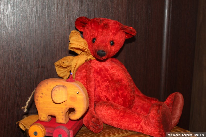 Мишка Тедди - Томас — Домашние фото авторских игрушек: Тедди (фото 9)