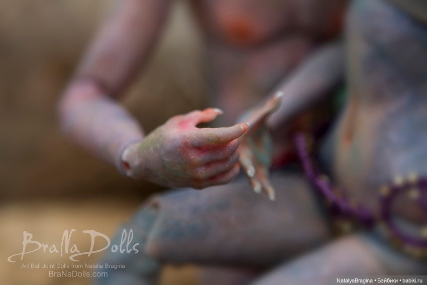 Русалдо — Авторские шарнирные куклы своими руками: лепка (фото 10)