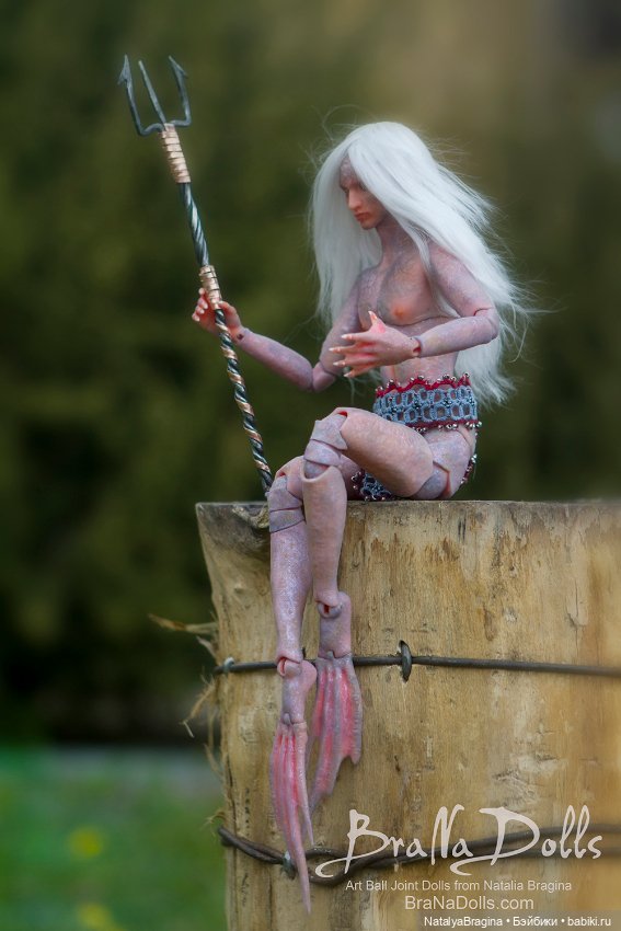 Русалдо — Авторские шарнирные куклы своими руками: лепка