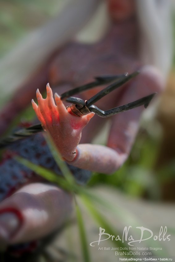 Русалдо — Авторские шарнирные куклы своими руками: лепка (фото 4)