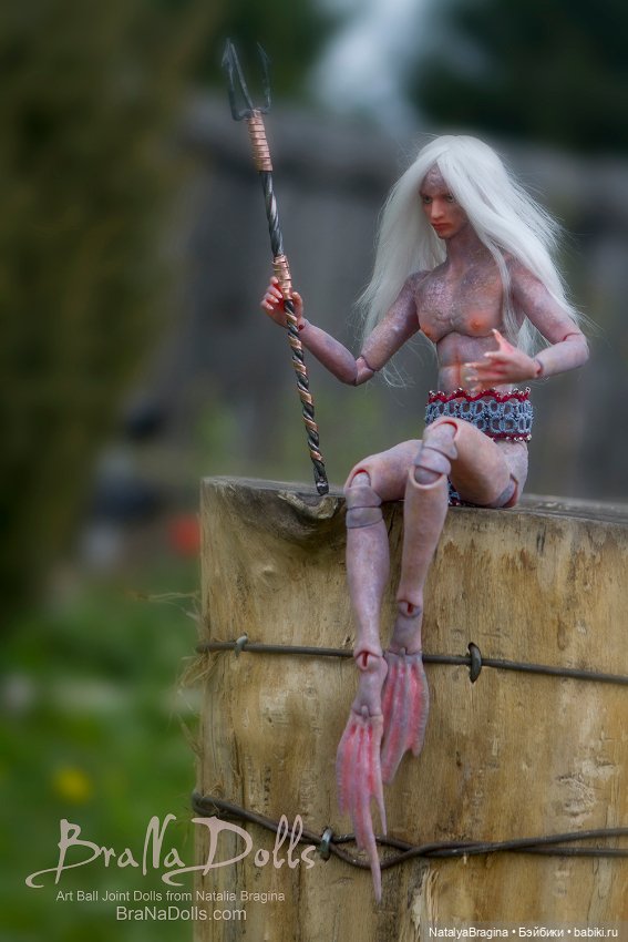 Русалдо — Авторские шарнирные куклы своими руками: лепка