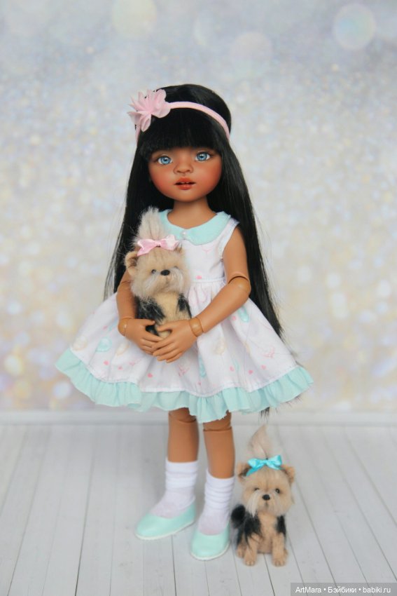 Мой первый "зубастик" ☺️ — ООАК Paola Reina (Паола Рейна) и испанских кукол: перерисовка (фото 2)