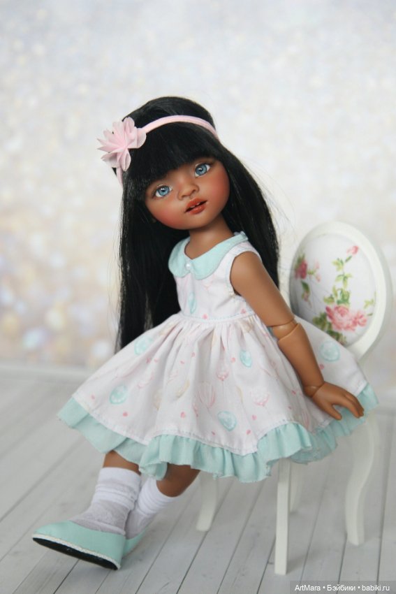 Мой первый "зубастик" ☺️ — ООАК Paola Reina (Паола Рейна) и испанских кукол: перерисовка (фото 4)