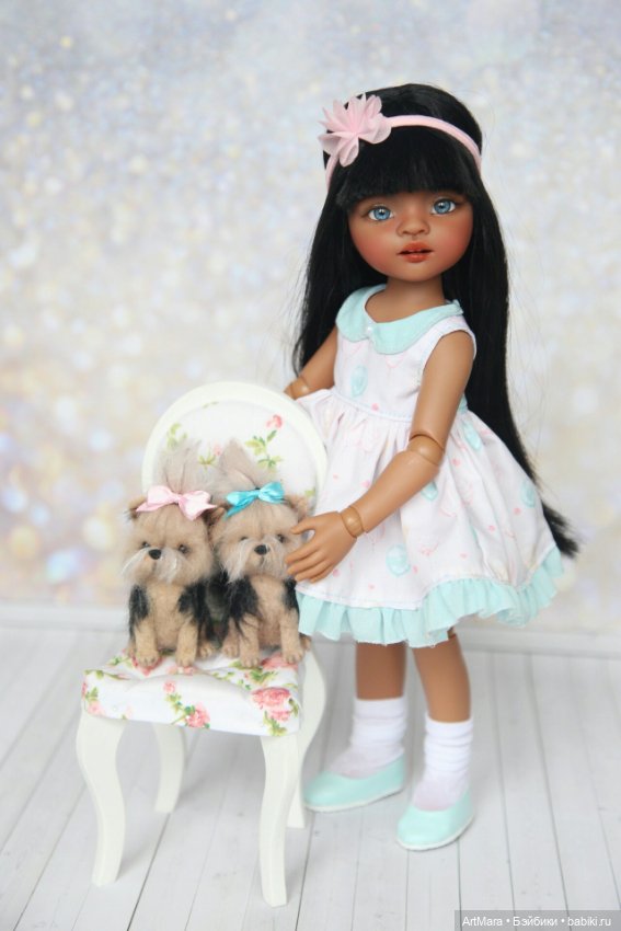 Мой первый "зубастик" ☺️ — ООАК Paola Reina (Паола Рейна) и испанских кукол: перерисовка