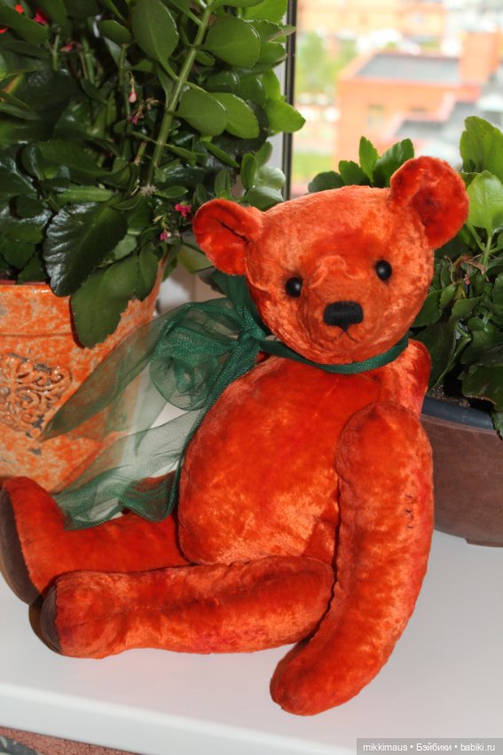 Мишка Тедди - Апельсин — Авторские мишки Тедди и друзья: фото (фото 4)