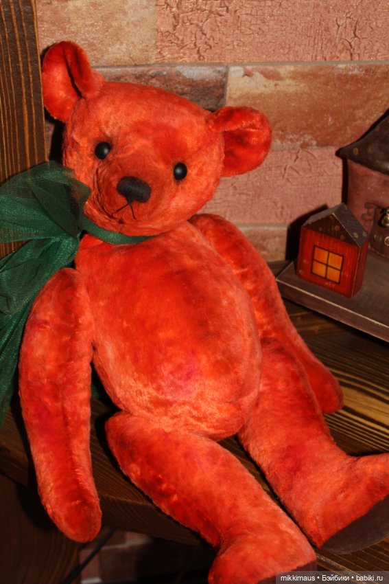 Мишка Тедди - Апельсин — Авторские мишки Тедди и друзья: фото (фото 6)