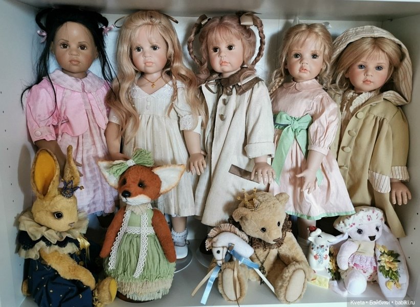 Малышки WPM — Куклы Hildegard Gunzel (Гюнцель) из винила: Gotz