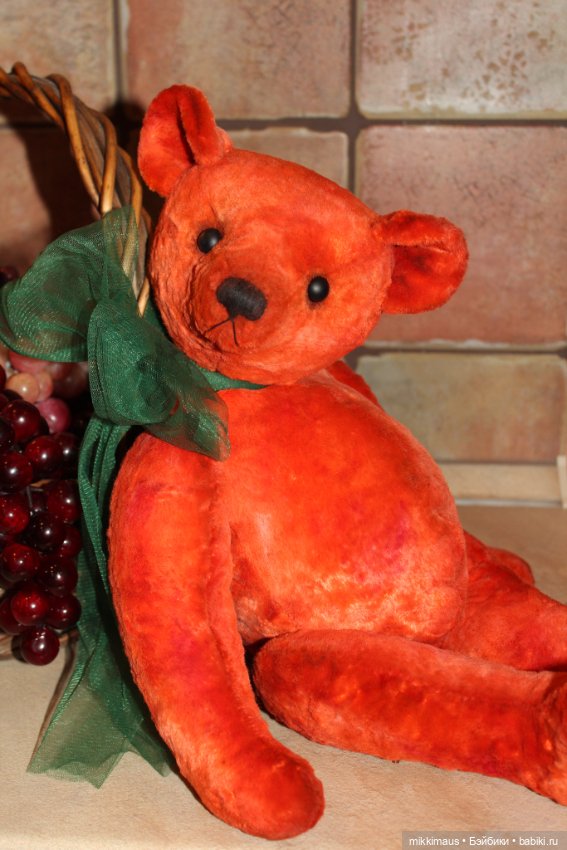 Мишка Тедди - Апельсин — Авторские мишки Тедди и друзья: фото (фото 9)
