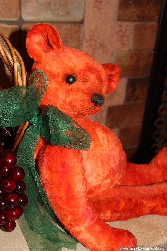 Мишка Тедди - Апельсин — Авторские мишки Тедди и друзья: фото (фото 10)