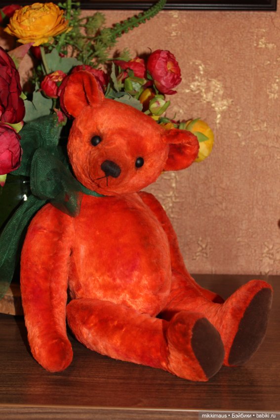 Мишка Тедди - Апельсин — Авторские мишки Тедди и друзья: фото (фото 8)