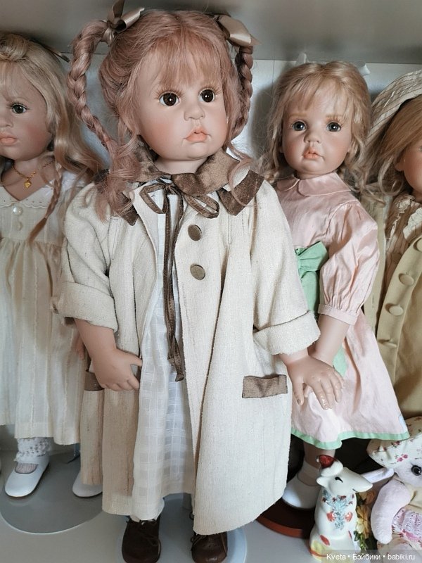 Малышки WPM — Куклы Hildegard Gunzel (Гюнцель) из винила: Gotz