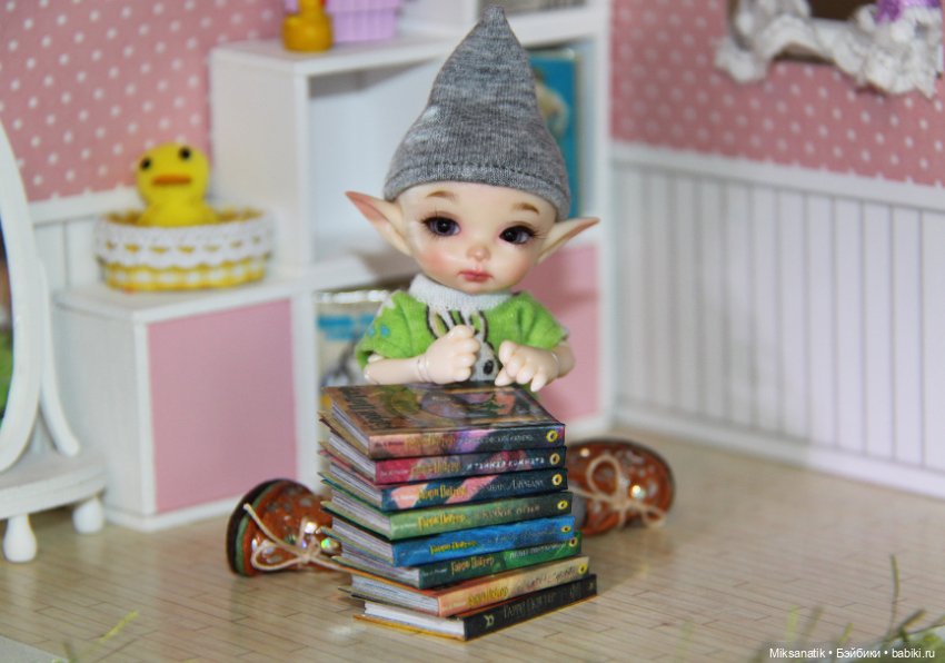 Миниатюрная серия книг про Гарри Поттера (фото 9)