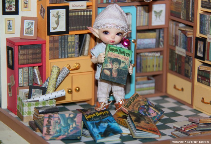 Миниатюрная серия книг про Гарри Поттера