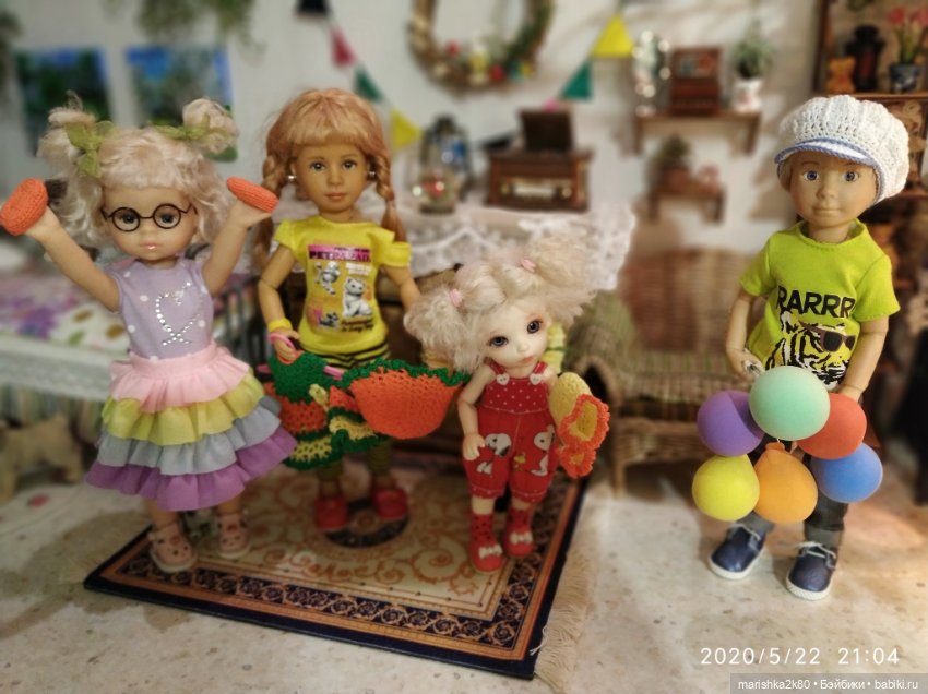 День рождения Бэтти — Куклы Kathe Kruse (Кате/Кэте Крузе): фото