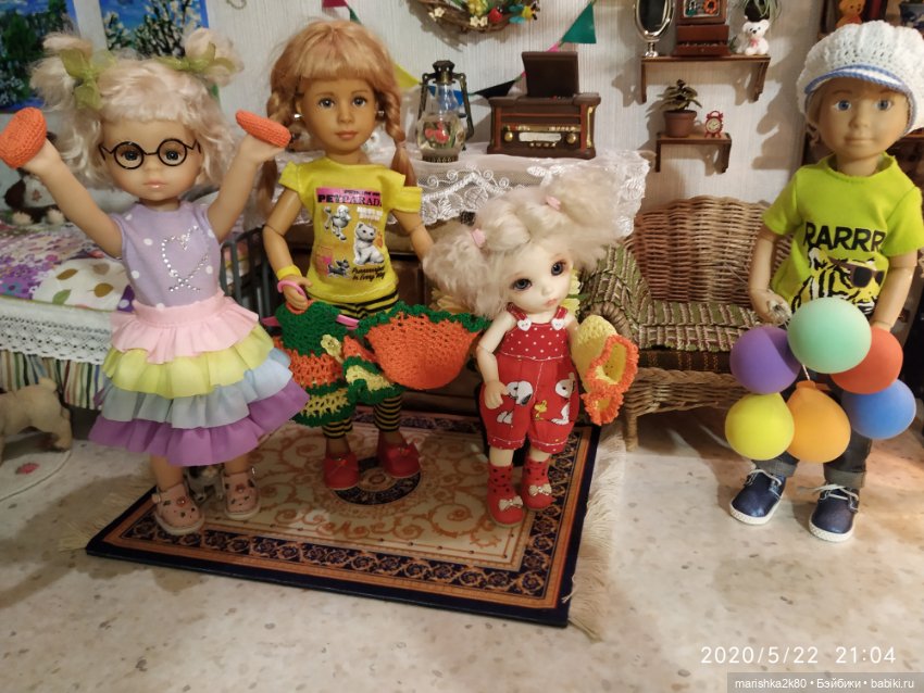 День рождения Бэтти — Куклы Kathe Kruse (Кате/Кэте Крузе): фото