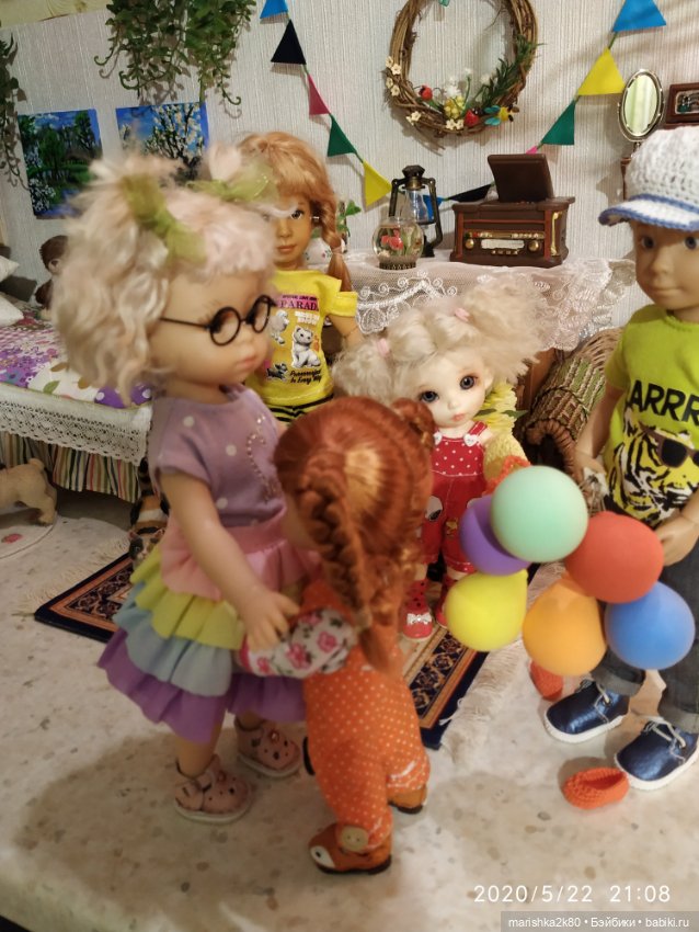 День рождения Бэтти — Куклы Kathe Kruse (Кате/Кэте Крузе): фото