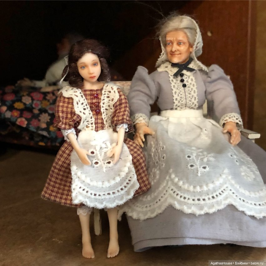 Бекки, или Двойняшки — Авторские миниатюрные куклы: лепка (фото 3)