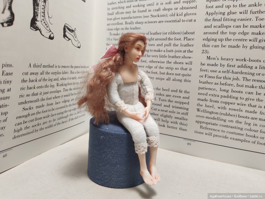 Бекки, или Двойняшки — Авторские миниатюрные куклы: лепка (фото 6)