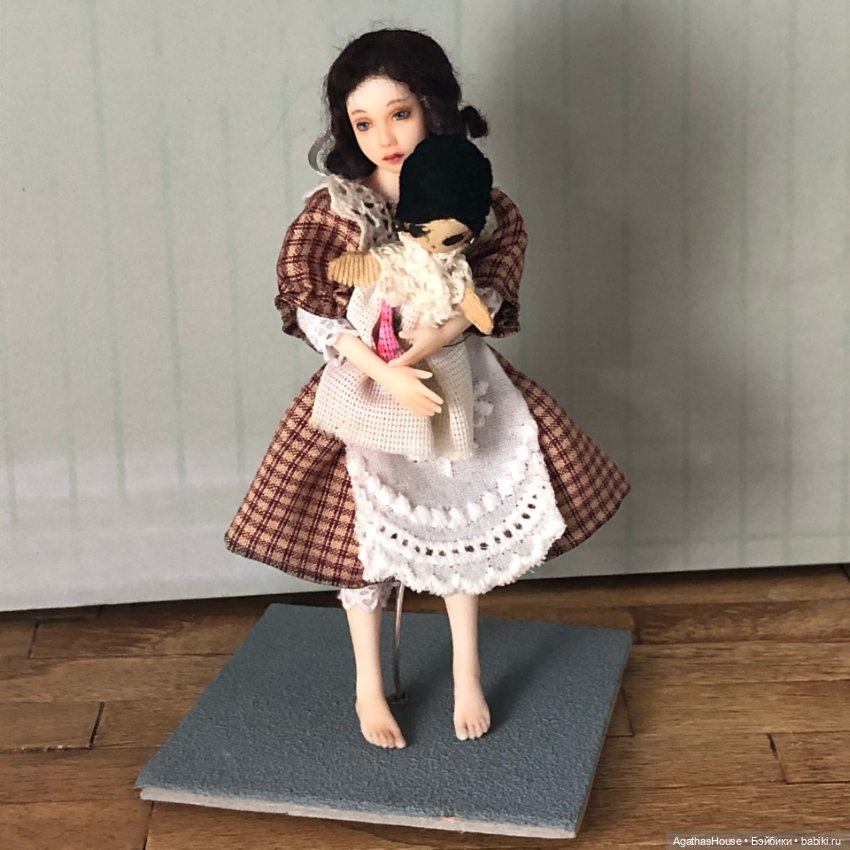 Бекки, или Двойняшки — Авторские миниатюрные куклы: лепка (фото 4)