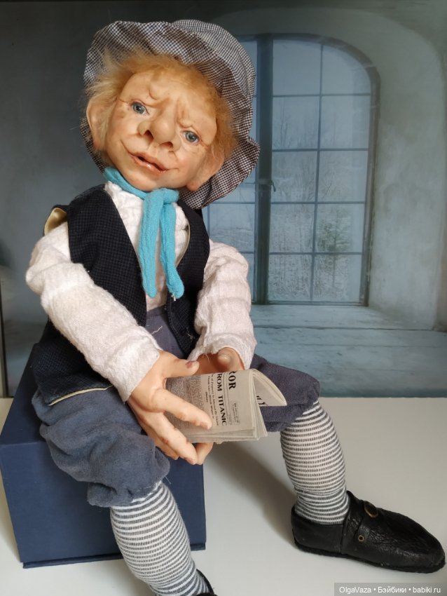 Самый умный гном — Лепка авторских кукол: полимерная глина (фото 3)