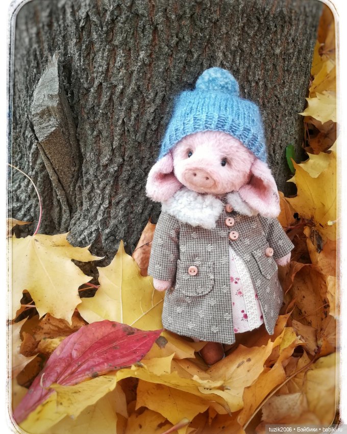 Весёлый поросёнок Сёма — Авторские мишки Тедди и друзья: фото (фото 5)