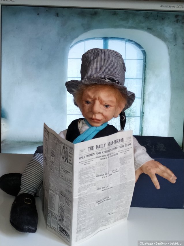 Самый умный гном — Лепка авторских кукол: полимерная глина (фото 6)