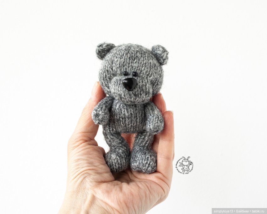 Мини мишка — Вязаные игрушки и амигуруми: крючком