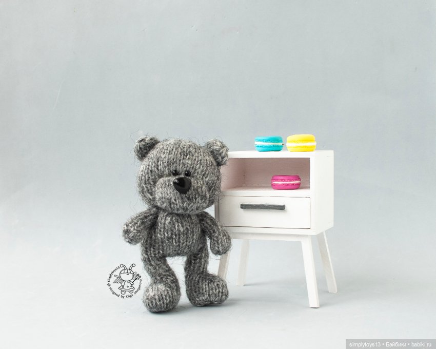 Мини мишка — Вязаные игрушки и амигуруми: крючком (фото 10)