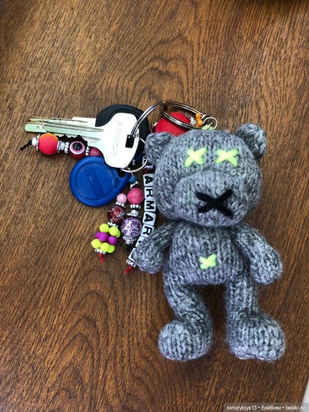 Мини мишка — Вязаные игрушки и амигуруми: крючком