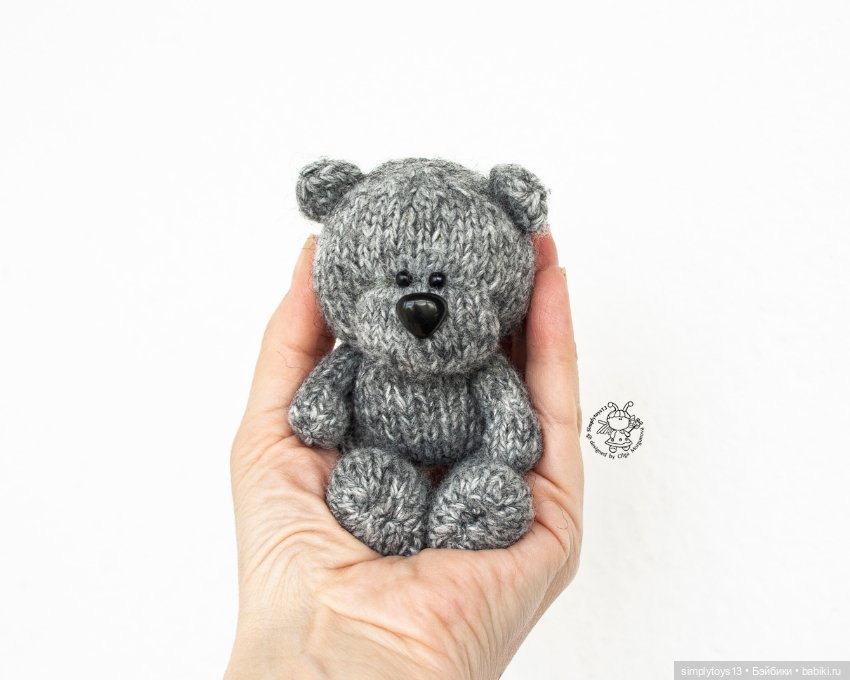 Мини мишка — Вязаные игрушки и амигуруми: крючком (фото 3)