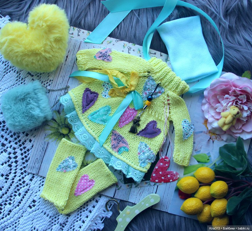 "Лимонный фреш-3" для куколок Paola Reina (фото 3)