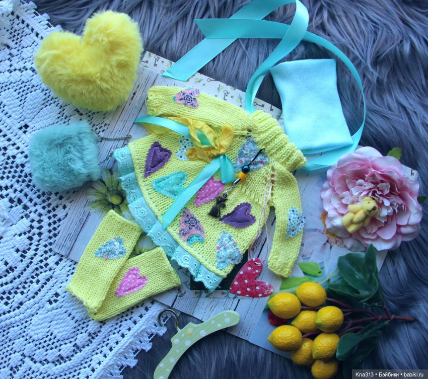 "Лимонный фреш-3" для куколок Paola Reina