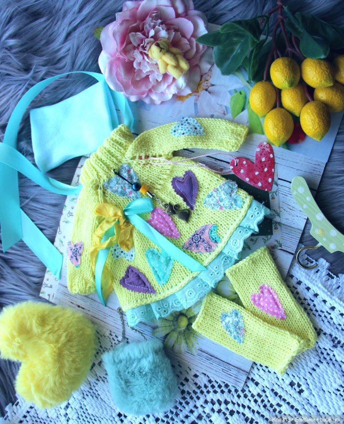 "Лимонный фреш-3" для куколок Paola Reina (фото 2)