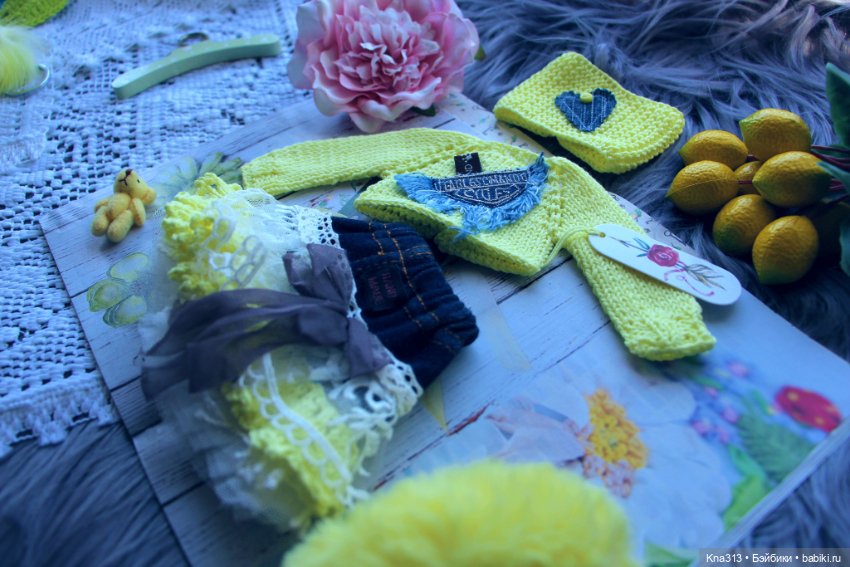 "Лимонный фреш-3" для куколок Paola Reina