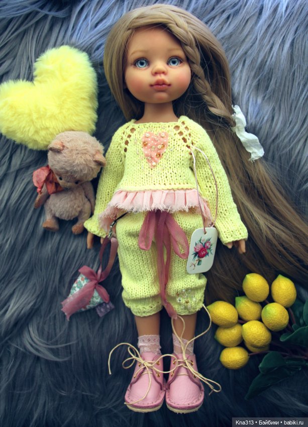 "Лимонный фреш-3" для куколок Paola Reina