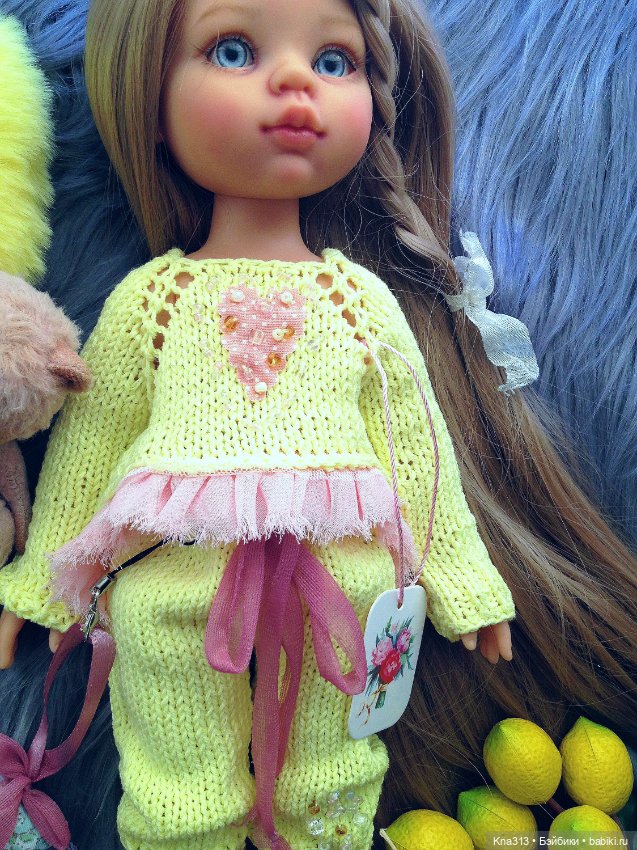 "Лимонный фреш-3" для куколок Paola Reina