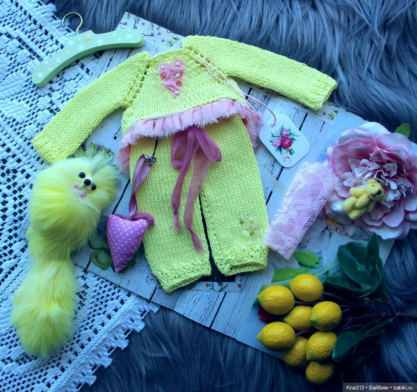 "Лимонный фреш-3" для куколок Paola Reina