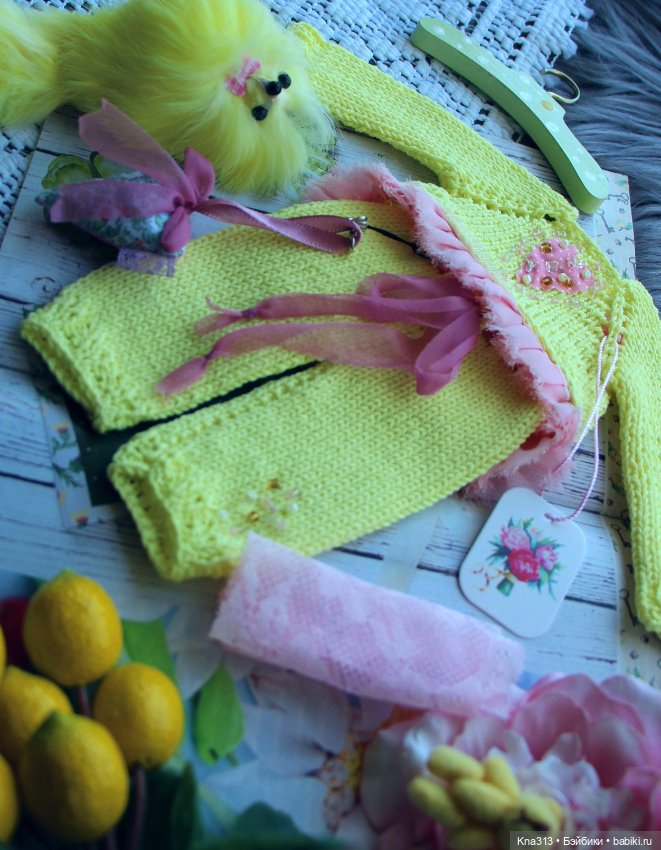 "Лимонный фреш-3" для куколок Paola Reina